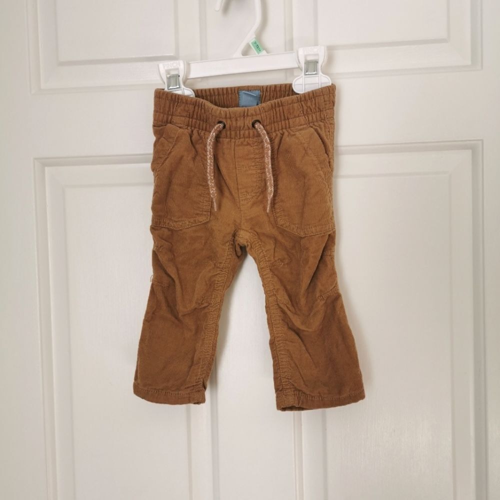 2/$30 Gap Baby boy curdory lined pants 3-6 m